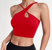 Czerwony top/ biustonosz 38/M