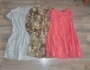 3 eleganckie Sukienki rozm.158