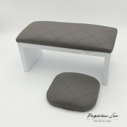 Podpórka do manicure + poduszka pod łokieć, profesjonalna, solidna