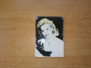 Lusterko kieszonkowe z aktorką Caroll Baker lustereczko PRL 8x5,5cm