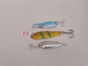 Błystki wahadłowe 3 szt.- komplet