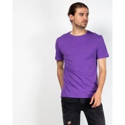 Bawełniany T-shirt Zara Larsson Aint My Fault Tee  r. XS purple