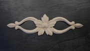 Aplikacja meblowa ręcznie rzeźbiona ORNAMENT drewniany