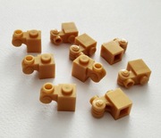Klocek 1x1x1 pearl gold - 80 szt.