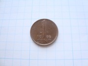 Holandia moneta 1 cent 1969 kogut brąz