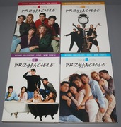 19x DVD : Friends / Przyjaciele 1-4 Serial - Wydanie Jubileuszowe PL