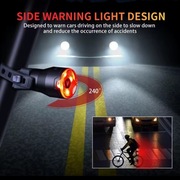 Lampka rowerowa tylna.