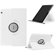 ETUI OCHRONNE SKÓRZANE OBROTOWE SAMSUNG GALAXY TAB A7 10.4 T500/T505 BIAŁY