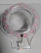 Bransoletka biały króliczek 