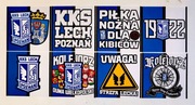 Vlepki 8x8 Lech Poznań, Tifo + gratisy