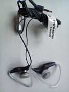 Słuchawki przewodowe douszne jack 3,5 mm 3pin z reg. głośności. Thomson.