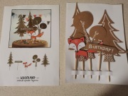 topper na tort lisek 