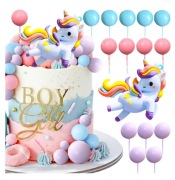 Dekoracja Tortu Jednorożec Na Urodziny Dla Dzieci