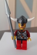 Lego Viking Red Chess Pawn - vik034