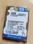 Dysk twardy HDD WD Scorpio Blue 250GB