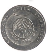 Moneta 50 złotych - Światowy Dzień Żywności - 1981 rok