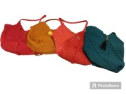 Szydełkowa Torebka tulipan