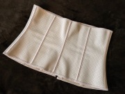 Gorset - trening talii; 2XL; gorsety-pl; beżowy na haftki