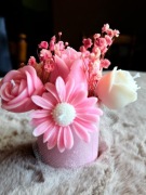 Flower Box świeczki zapachowe ręcznie robione prezent urodziny komunia itd 