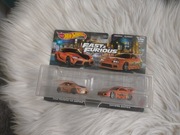 Hot Wheels premium Fast & Furious Toyota Supra 2-Pack Nowy!