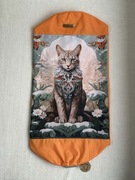 Duża torba na matę do ćwiczeń Kot