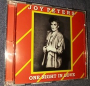 Joy Peters One Night In Love CD Italo Disco 