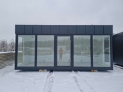 Pawilon Biurowy Kontener Handlowy 10x3 z wc Usługowy Mieszkalny 30m2