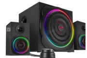 Głośniki Speedlink gravity carbon RGB Nowe 2.1