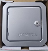 Parkanex drzwiczki rewizyjne 140x140mm srebrne