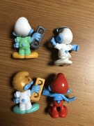 Smerfy peyo figurki 4 sztuki