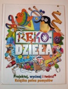 Rękodzieła, duży format, twarda oprawa, 120 stron, stan bardzo dobry