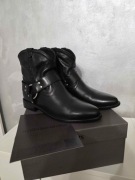 Botki kowbojki BRONX FE LISE czarne