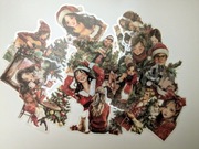 Naklejki PET świąteczne, 20 sztuk