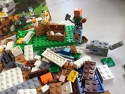 lego minecraft 21140, kurnik, sprawdzone, kompletne