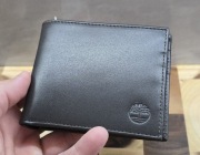 Nowy oryginalny męski skórzany portfel Timberland