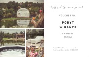 Voucher na wypoczynek 'WBANCE.PL' o wartości 2500 zł
