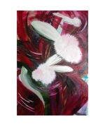 Obraz malowany ręcznie, olej na płótne, 120/80 cm 