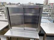 Szafka Wisząca Stal Nierdzewna Drzwi Suwane 80/35/65