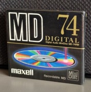 MD Minidisc Maxell 74 - MD-74RM