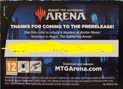 Kod MTG Arena 6 x Booster Murder at Karlov Manor