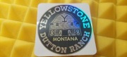 YELLOWSTONE MONTANA DUTTON RANCH NAKLEJKA STICKERS