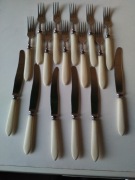 Sztućce Radzieckie PRL bakelit.