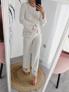 Zestaw zara gipiura koronka boho 36S