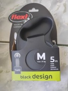 Flexi Black Design - Taśma M 5m czarno srebrna