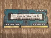 PAMIĘĆ RAM 2GB SO-DIMM DDR3 1Rx8 PC3 12800S 11-12-B2
