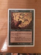 Karta Giant Spider. Magic The Gathering 