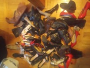 Buty damskie rozmiar 36-39 szpilki kozaki skórzane wyjsciowe