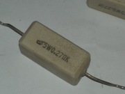 Rezystor ceramiczny 0,27ohm/5W