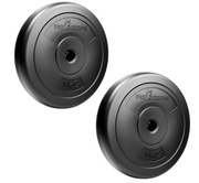 OBCIĄŻENIE BITUMICZNE 2X5KG KOMPOZYTOWE TALERZ KRĄŻEK SZTANGI HANTLI 10KG