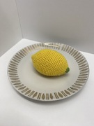 Cytryna szydełkowa,jedzenie na przyjęcie lalek,zabawa w sklepik,kawiarnię